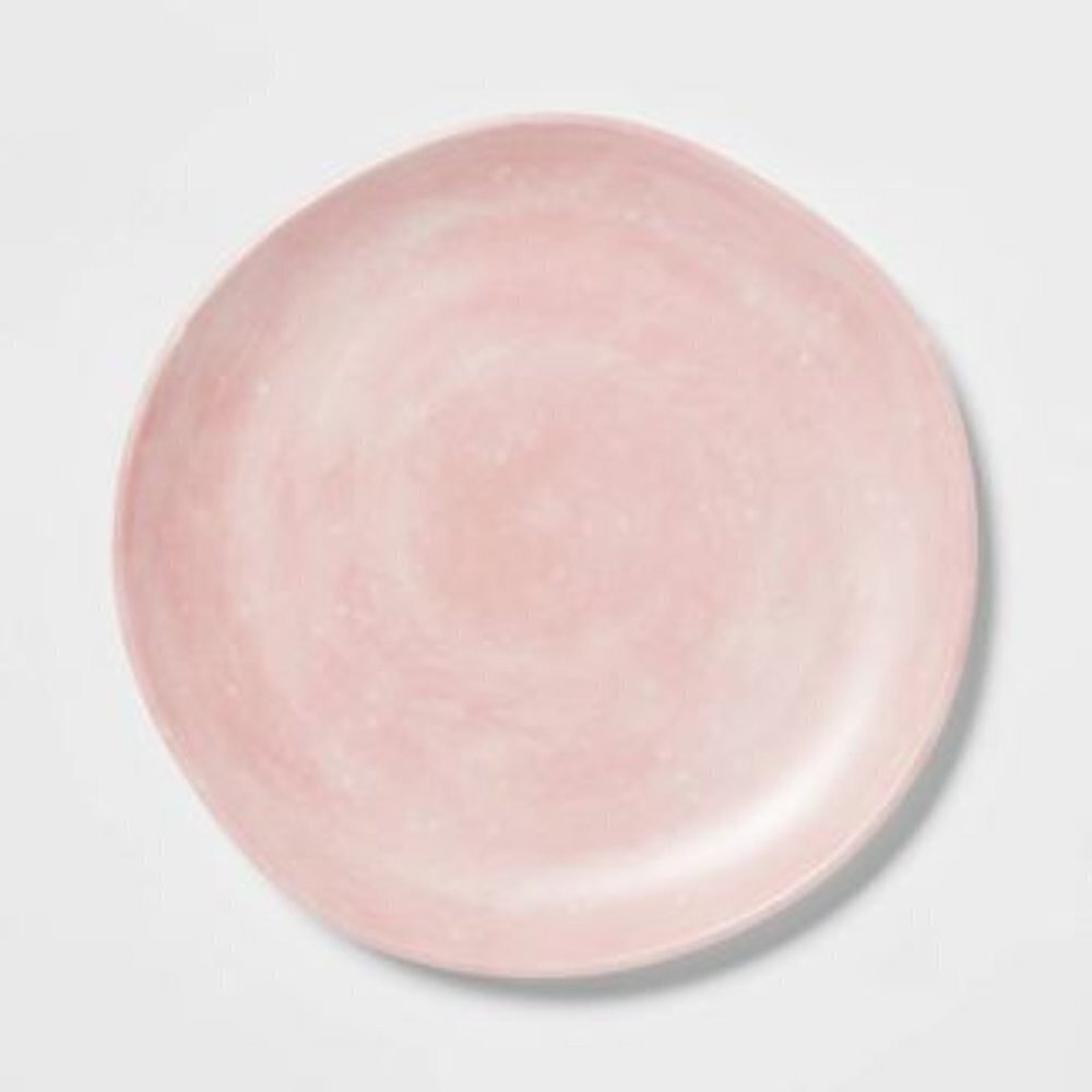 NWT – (set of 4) Pink 11" Melamine Plate - Threshold
